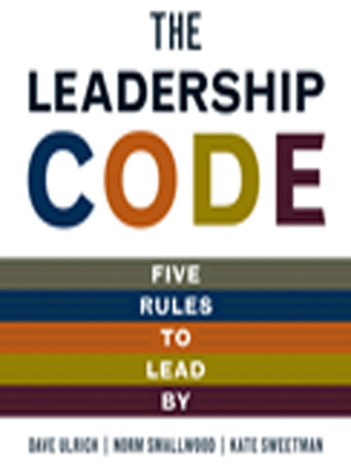 Title details for The Leadership Code by Norm Smallwood - Available